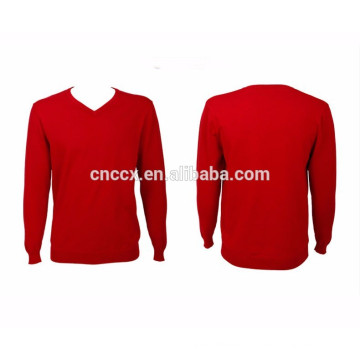 15PKSW07 v neck man knit sweater in winter